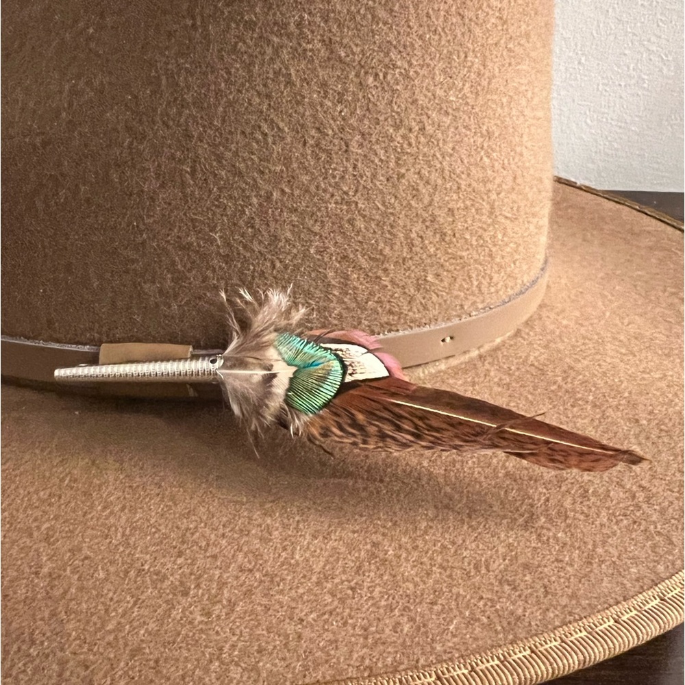 Feather Hat Pin - Picture 4 of 4